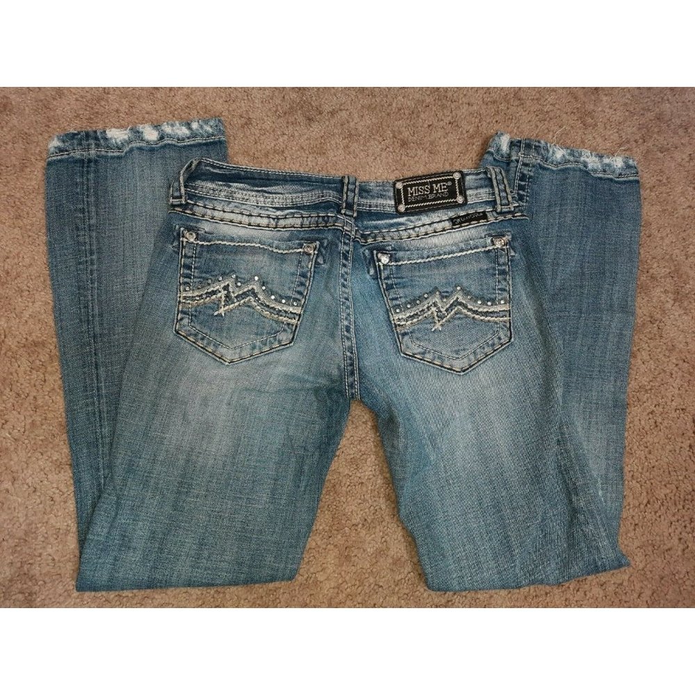 MISS ME Women's Jeans Mid Rise Bootcut Size 28